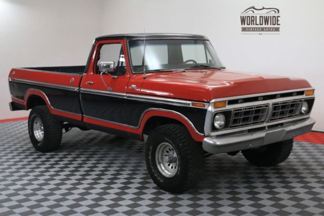 1977 Black Ford F-150
