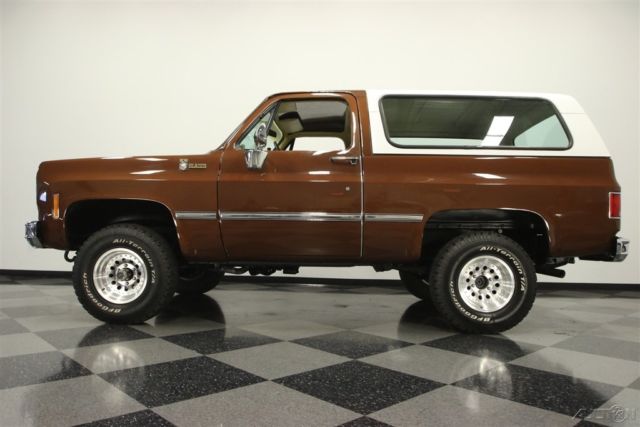 1977 Brown Chevrolet K5