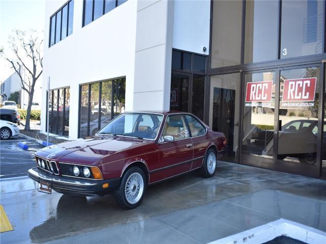 1977 Burgundy BMW 630 CSi --