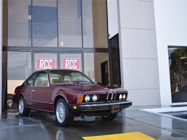 1977 Burgundy BMW 630 CSi --