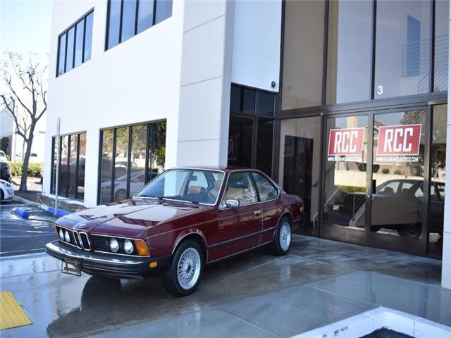 1977 Burgundy BMW 630 CSi --