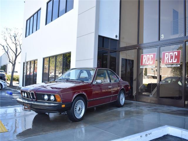 1977 Burgundy BMW 630 CSi --