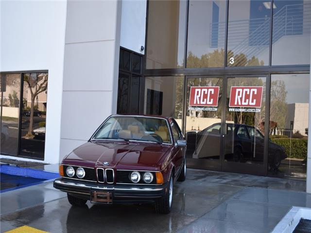 1977 Burgundy BMW 630 CSi --