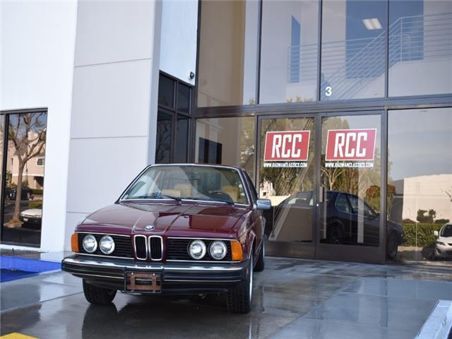 1977 Burgundy BMW 630 CSi --