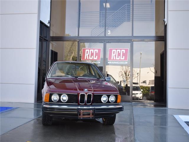1977 Burgundy BMW 630 CSi --