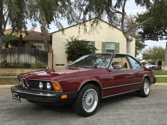 1977 Burgundy BMW 6-Series