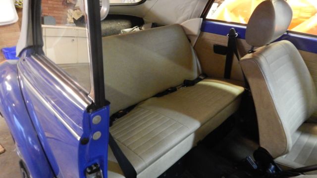 1977 Blue Volkswagen Beetle - Classic Convertible