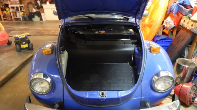 1977 Blue Volkswagen Beetle - Classic Convertible