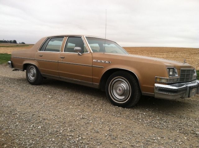 1977 Gold Buick Electra Sedan