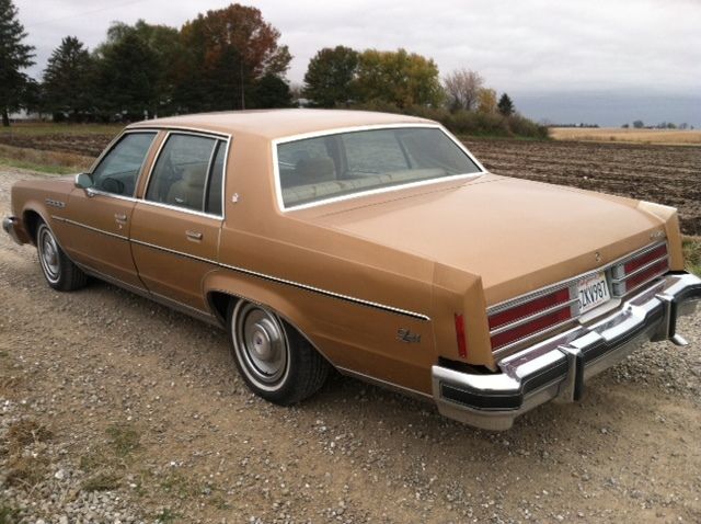 1977 Gold Buick Electra Sedan