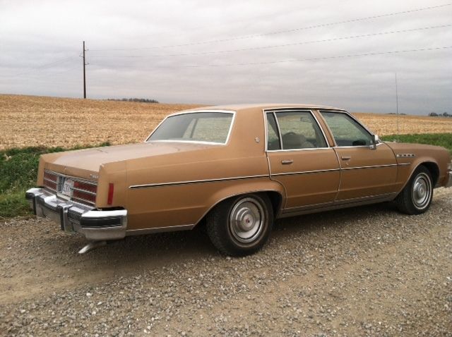1977 Gold Buick Electra Sedan