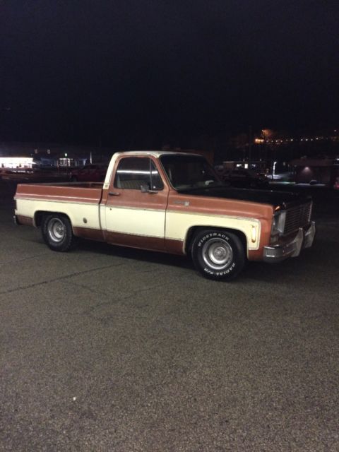 1977 Russet Chevrolet C-10 Regular cab short bed