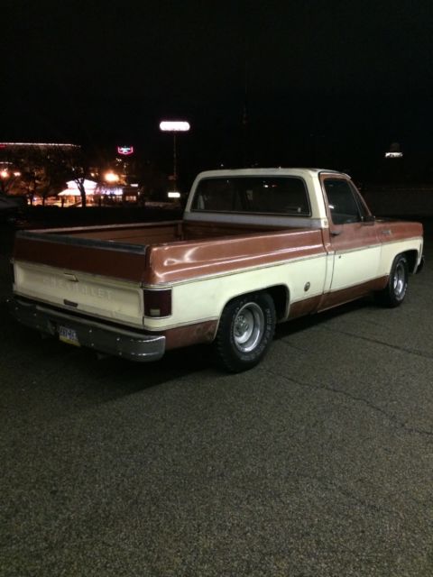 1977 Russet Chevrolet C-10 Regular cab short bed