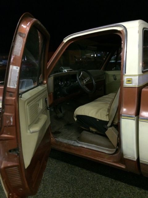 1977 Russet Chevrolet C-10 Regular cab short bed