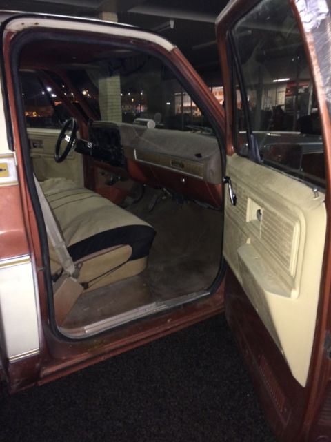1977 Russet Chevrolet C-10 Regular cab short bed