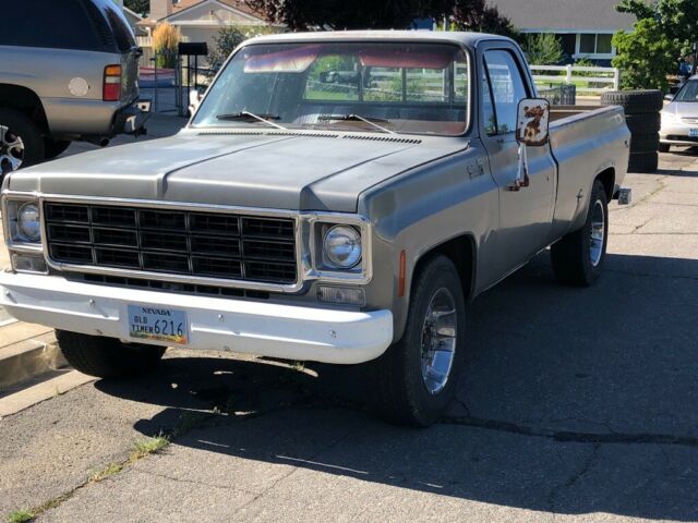 1977 Gray Chevrolet Other Pickups Fleet side