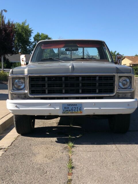 1977 Gray Chevrolet Other Pickups Fleet side