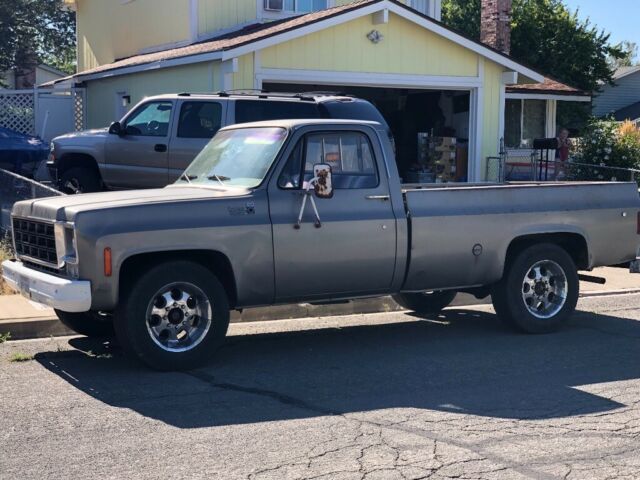 1977 Gray Chevrolet Other Pickups Fleet side