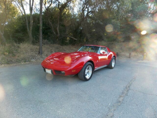 1977 Red Chevrolet Corvette Coupe
