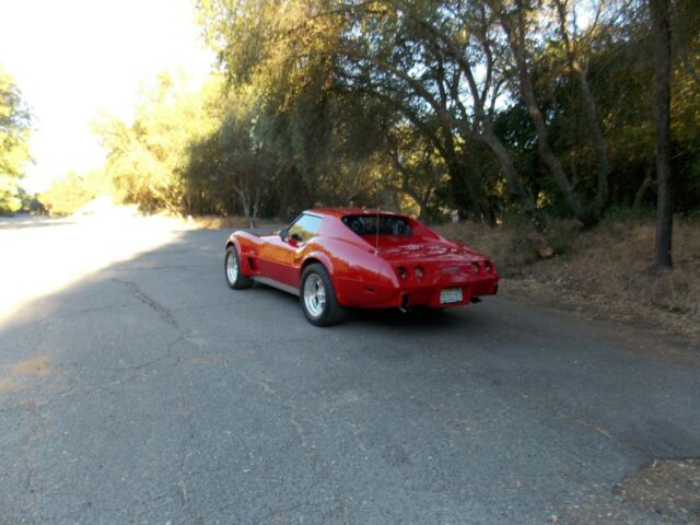 1977 Red Chevrolet Corvette Coupe