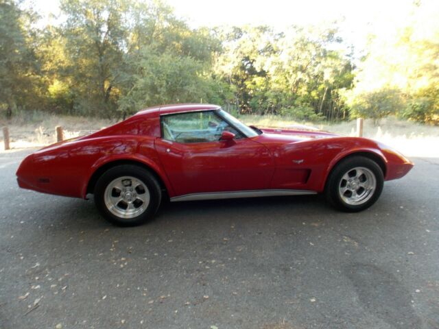 1977 Red Chevrolet Corvette Coupe