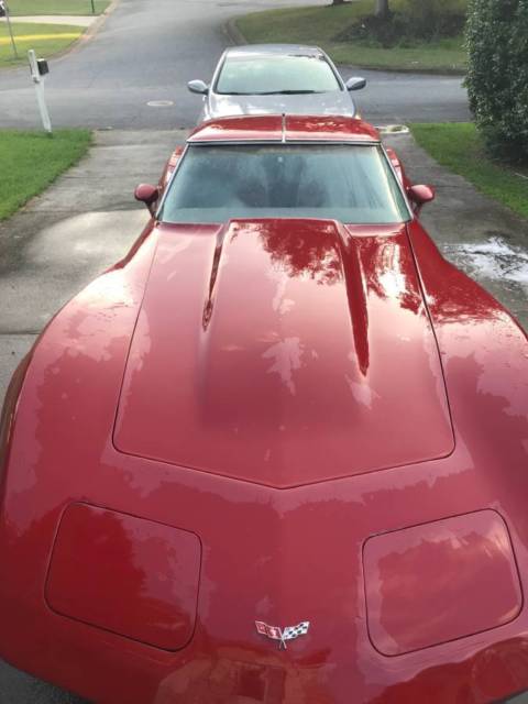 1977 Red Chevrolet Corvette Coupe