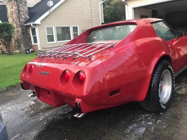 1977 Red Chevrolet Corvette Coupe