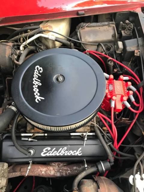 1977 Red Chevrolet Corvette Coupe