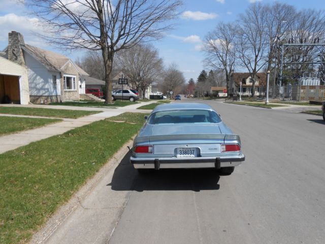 1977 Blue Chevrolet Camaro Coupe
