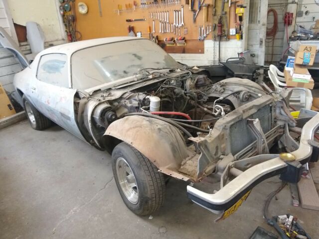 1977 Silver Chevrolet Camaro Coupe