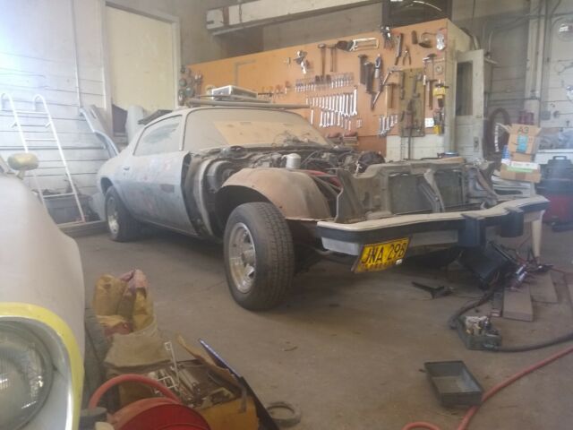 1977 Silver Chevrolet Camaro Coupe