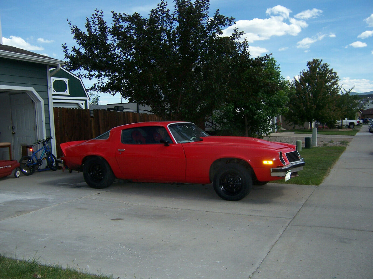 1977 Red Chevrolet Camaro Coupe