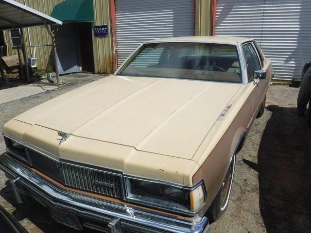 1977 Tan Chevrolet Capriceold Coupe