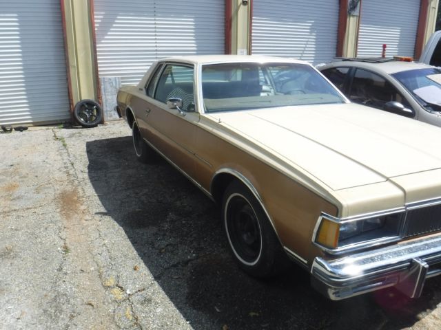 1977 Tan Chevrolet Capriceold Coupe