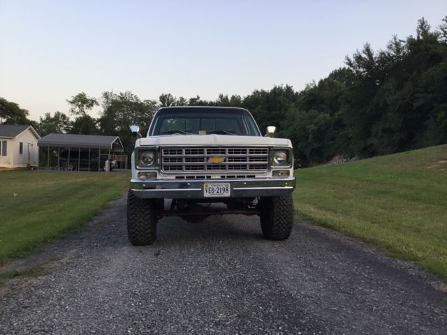 1977 White Chevrolet Other Pickups