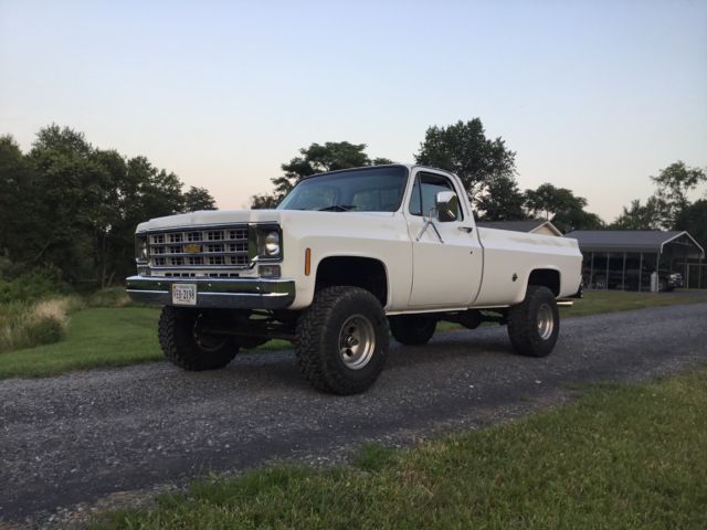 1977 White Chevrolet Other Pickups