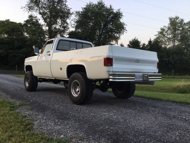 1977 White Chevrolet Other Pickups