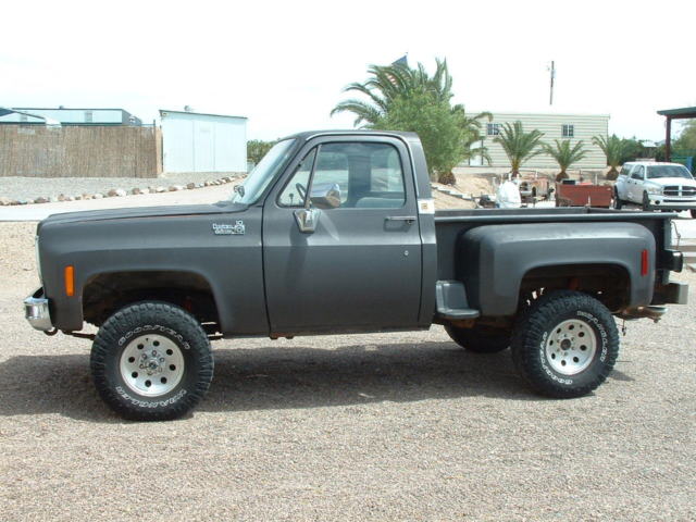 1977 Gray Chevrolet C-10 Pickup