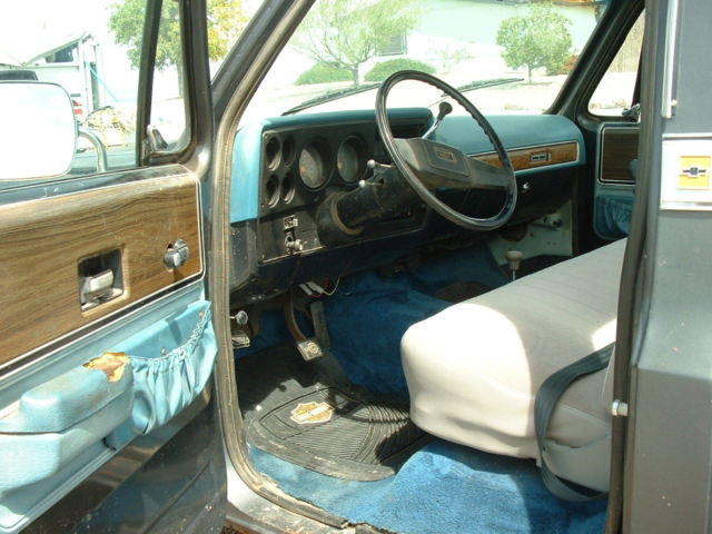 1977 Gray Chevrolet C-10 Pickup