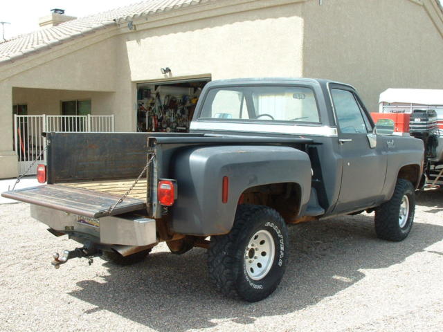 1977 Gray Chevrolet C-10 Pickup