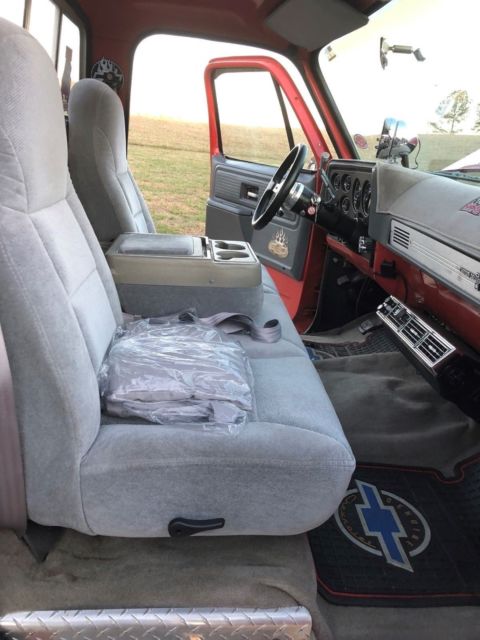 1977 Flame Red Chevrolet C-10 Standard Cab Pickup