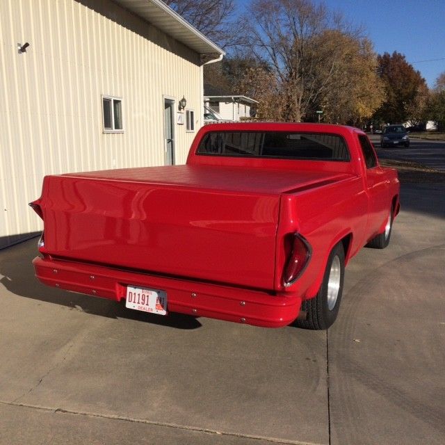 1977 Red Chevrolet C-10 Standard Cab Pickup