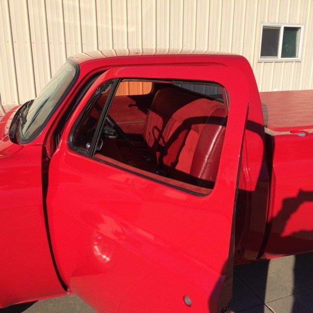 1977 Red Chevrolet C-10 Standard Cab Pickup