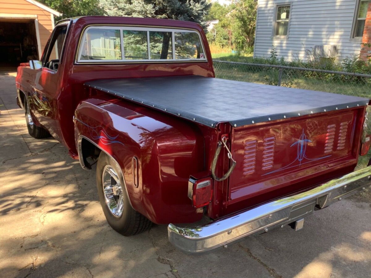 1977 Red Chevrolet C-10