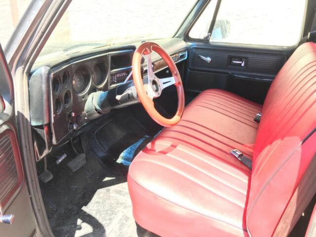 1977 Black Chevrolet C-10 Standard Cab Pickup