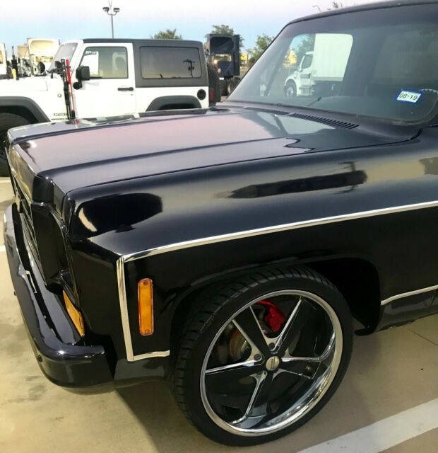 1977 Purple Chevrolet C-10 Standard Cab Pickup