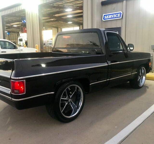 1977 Purple Chevrolet C-10 Standard Cab Pickup