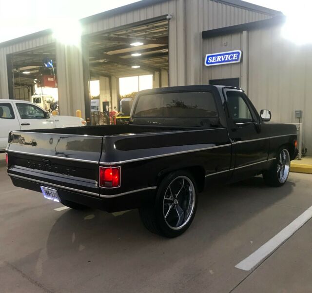 1977 Purple Chevrolet C-10 Standard Cab Pickup