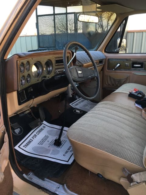 1977 Tan Chevrolet C/K Pickup 2500 Standard Cab Pickup