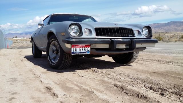 1977 grey Chevrolet Camaro Coupe